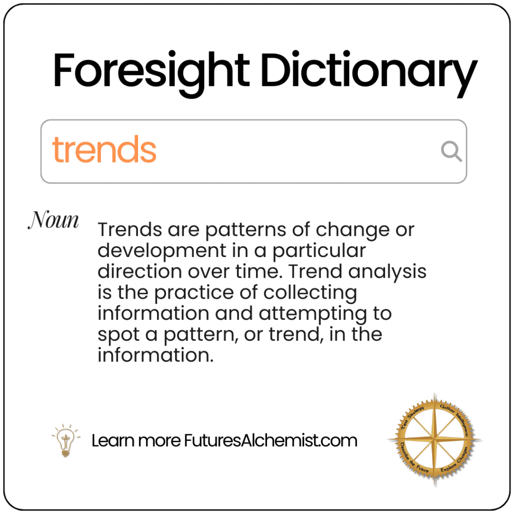 Foresight Dictionary trends