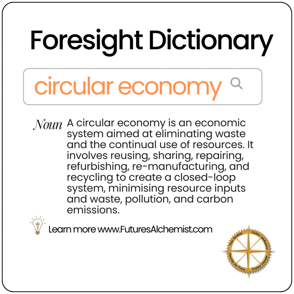 Foresight Dictionary circular economy